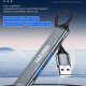KAKUSIGA USB hub KSC-1416, 4x θυρών, USB 3.0, 5Gbps, USB σύνδεση, γκρι