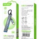 KAKUSIGA USB hub KSC-1417, 4x θυρών, USB 3.0, 5Gbps, USB-C σύνδεση, γκρι