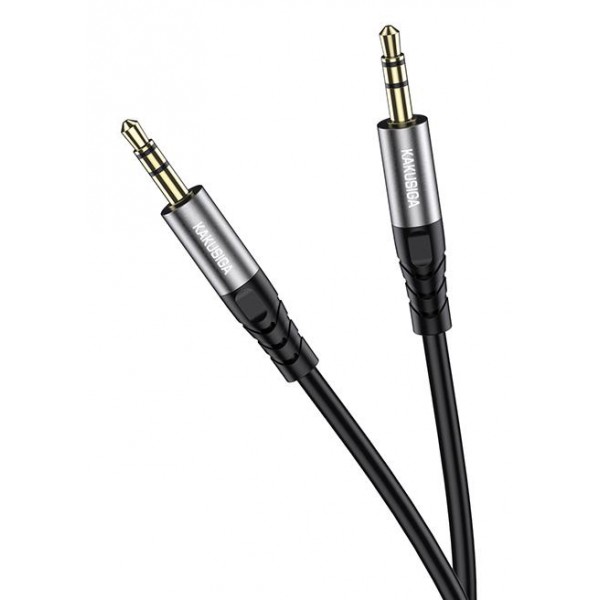 KAKUSIGA καλώδιο ήχου 3.5mm KSC-892, AUX, 1m, μαύρο - Ήχος