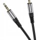 KAKUSIGA καλώδιο ήχου 3.5mm KSC-892, AUX, 1m, μαύρο