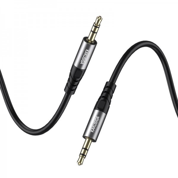 KAKUSIGA καλώδιο ήχου 3.5mm KSC-892, AUX, 1m, μαύρο