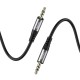KAKUSIGA καλώδιο ήχου 3.5mm KSC-892, AUX, 1m, μαύρο