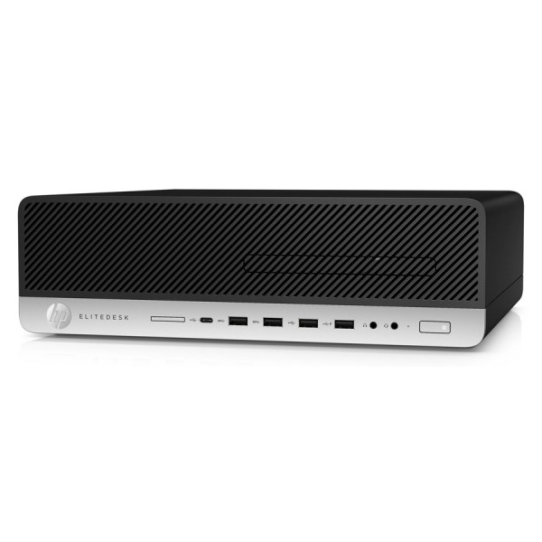 HP PC EliteDesk 800 G3 SFF, Refurbished Grade A Repainted, i5-7500, 8/256GB SSD, DVD, FreeDOS - Refurbished PC