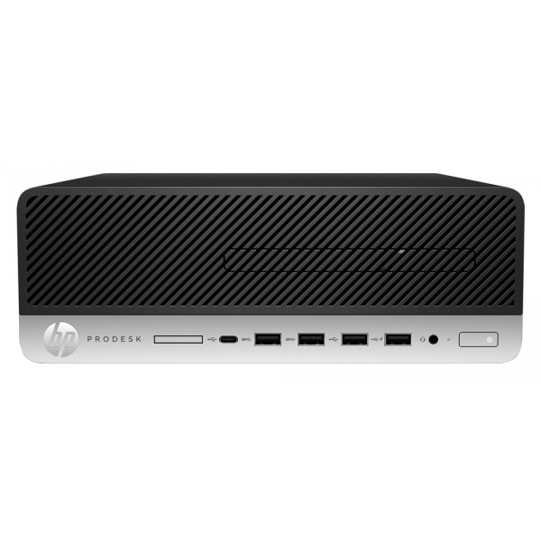 HP PC ProDesk 600 G3 SFF, Refurbished Grade A Repainted, i5-6600, 8/128GB SSD, DVD, FreeDOS - Refurbished PC