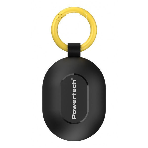 POWERTECH earphones με θήκη φόρτισης PT-1392, True Wireless, 6mm, 25/230mAh, μαύρα