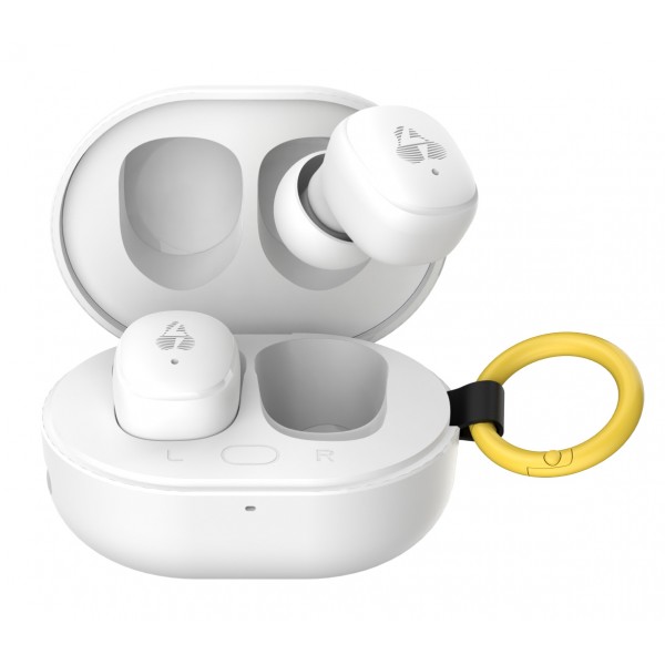 POWERTECH earphones με θήκη φόρτισης PT-1393, True Wireless, 6mm, 25/230mAh, λευκά - Ακουστικά - Bluetooth