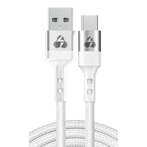 POWERTECH καλώδιο USB-C σε USB PTR-0160, 60W, 480Mbps, 1m, λευκό - USB-C (Type-C)