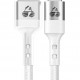 POWERTECH καλώδιο USB-C σε USB PTR-0160, 60W, 480Mbps, 1m, λευκό