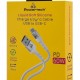 POWERTECH καλώδιο USB-C σε USB PTR-0162, σιλικόνης, 60W, 480Mbps, 1m, λευκό