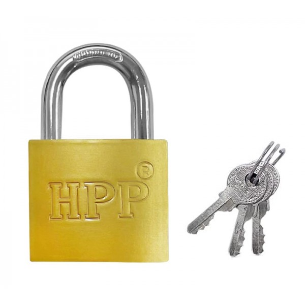 HPP λουκέτο πέταλο με κλειδί CTL-0041, 38mm, μεταλλικό - Σπίτι & Gadgets