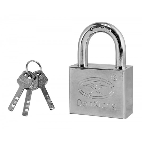 DAN XIANG λουκέτο πέταλο με κλειδί CTL-0028, 40mm, μεταλλικό - Σπίτι & Gadgets
