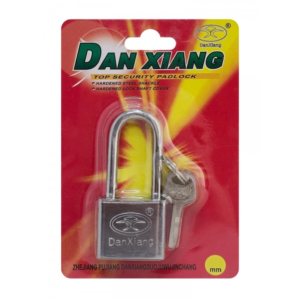 DAN XIANG λουκέτο μακρύλαιμο με κλειδί CTL-0031, 30mm, μεταλλικό