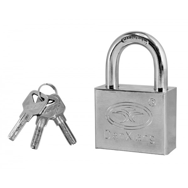 DAN XIANG λουκέτο πέταλο με κλειδί ασφαλείας CTL-0033, 40mm, μεταλλικό - Σπίτι & Gadgets