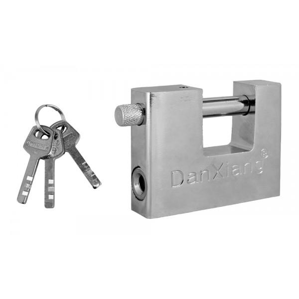 DAN XIANG λουκέτο τάκου με κλειδί CTL-0036, 60mm, μεταλλικό - Σπίτι & Gadgets