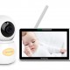 HELLOBABY ενδοεπικοινωνία μωρού HB6084L με κάμερα & οθόνη 5.5", 720p, PTZ