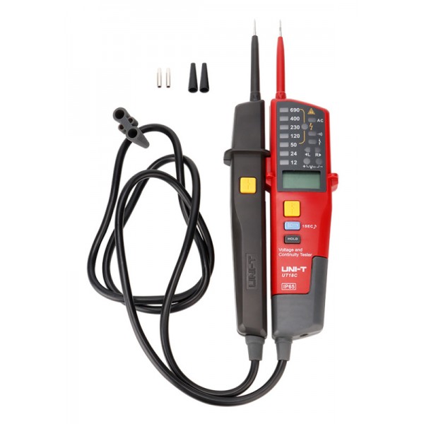 UNI-T μετρητής τάσης AC/DC UT18C, 12V έως 690V, IP65