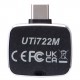 UNI-T συσκευή θερμικής απεικόνισης UTi722M για smartphone, USB-C, 20 °C έως 450 °C