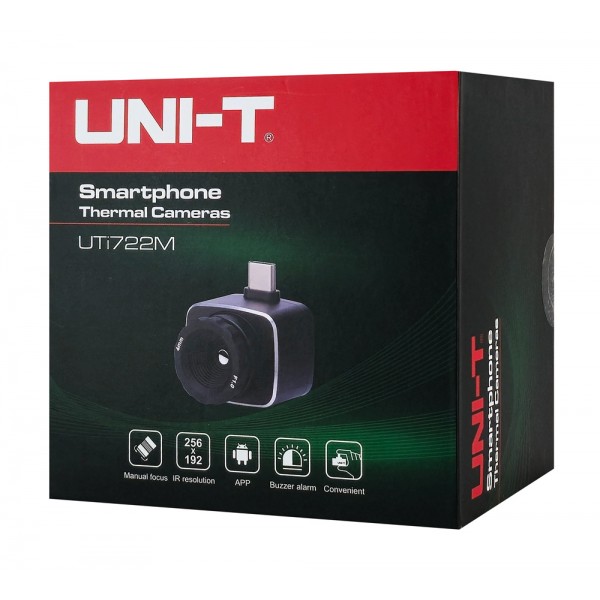 UNI-T συσκευή θερμικής απεικόνισης UTi722M για smartphone, USB-C, 20 °C έως 450 °C