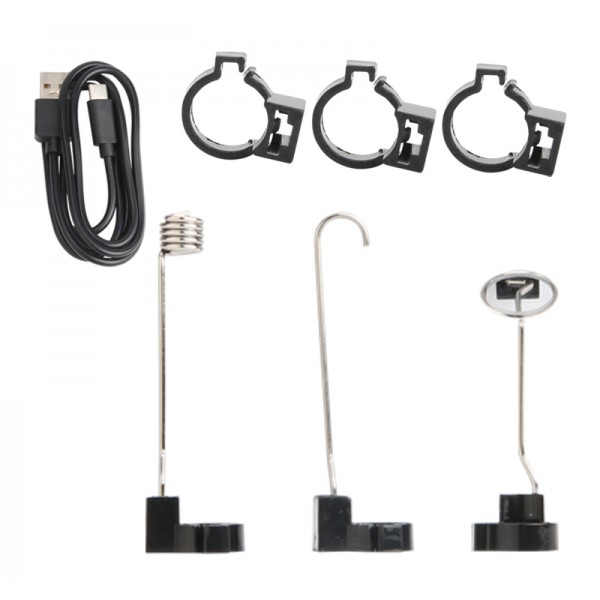 UNI-T ενδοσκοπική κάμερα UT667 με οθόνη απεικόνισης, LED, 1m, IP67