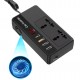POWERTECH inverter αυτοκινήτου PTL-023, 200W, 12V DC σε 220V AC, με USB-C/3x USB