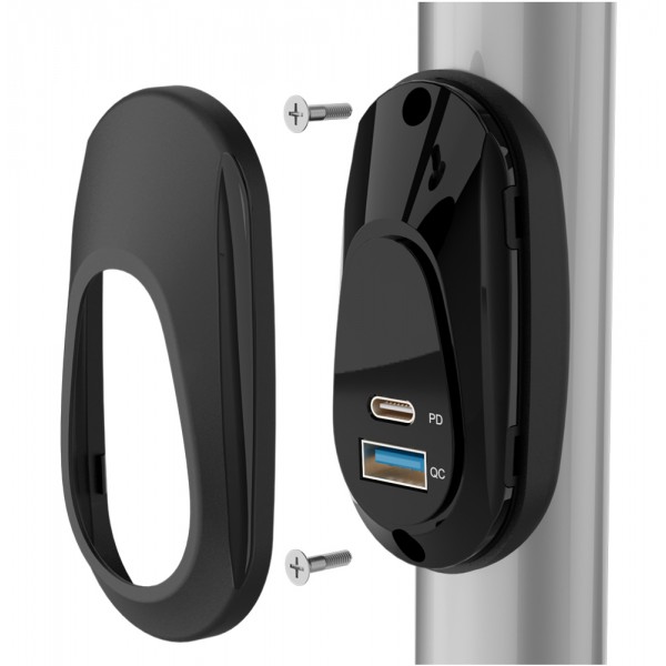 POWERTECH πρίζα USB για σκάφη & οχήματα PTL-026, USB & USB-C - Ηλεκτρολογικός εξοπλισμός