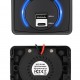 POWERTECH πρίζα USB για σκάφη & οχήματα PTL-027, USB & USB-C