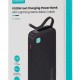 USAMS power bank CD225 με καλώδιο Lightning, 2x θύρες εξόδου, 10000mAh, 20W, μαύρο