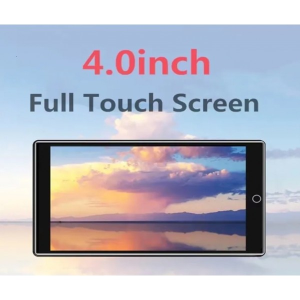 RUIZU MP3 player Η1 με οθόνη αφής 4", 32GB, ελληνικό μενού, Bluetooth, μαύρο - MP3 - MP4 Players
