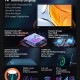 TECLAST tablet T70, 14", 8/256GB, 4G, Android 14, 10000mAh, μπλε