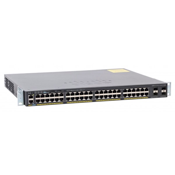 CISCO used Switch Catalyst WS-C2960X-48FPS-L, 48x 10/100/1000 POE+ - Used Δικτυακά