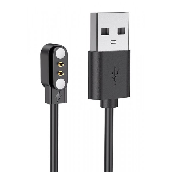 ZEBLAZE USB καλώδιο φόρτισης για smartwatch Ares GPS, μαύρο - Mobile