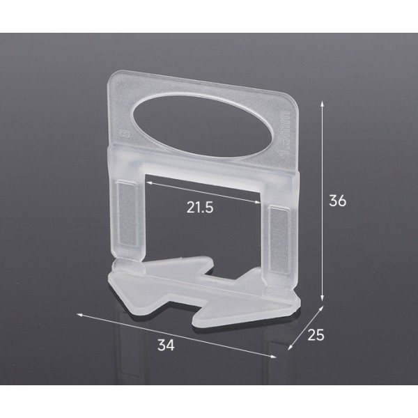 Κλιπ τοποθέτησης πλακιδίων TOOL-0029, 1.5mm, 100τμχ