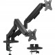 POWERTECH βάση γραφείου για 2x οθόνες PT-1425, 17-32", έως 9kg