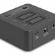 DELOCK docking station για M.2 NVMe SSD 64300, 2 θέσεων, 20Gbps, clone/erase function, μαύρο