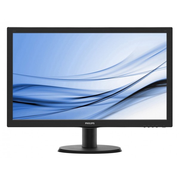 PHILIPS used οθόνη 243V5LHAB LED, 24" 1920x1080, DVI/VGA, Grade B - Used Οθόνες PC
