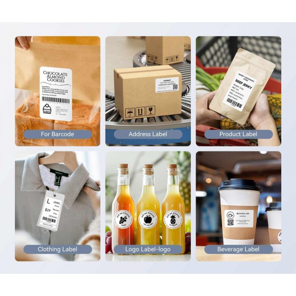 NIIMBOT smart θερμικός εκτυπωτής ετικετών B31, 203dpi, Bluetooth, μπλε