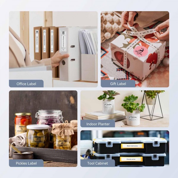 NIIMBOT smart θερμικός εκτυπωτής ετικετών B31, 203dpi, Bluetooth, μπλε