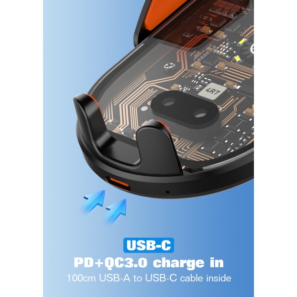 LDNIO ασύρματος φορτιστής & βάση smartphone αυτοκινήτου MA30, 15W, μαύρο