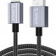 ORICO καλώδιο Lightning σε USB GQA12, 2.4A, 480Mbps, 1m, μαύρο