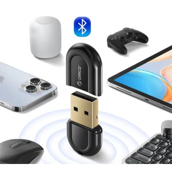 ORICO USB αντάπτορας Bluetooth 5.3 BTA-53, μαύρος - Κάρτες Δικτύου - USB Dongles