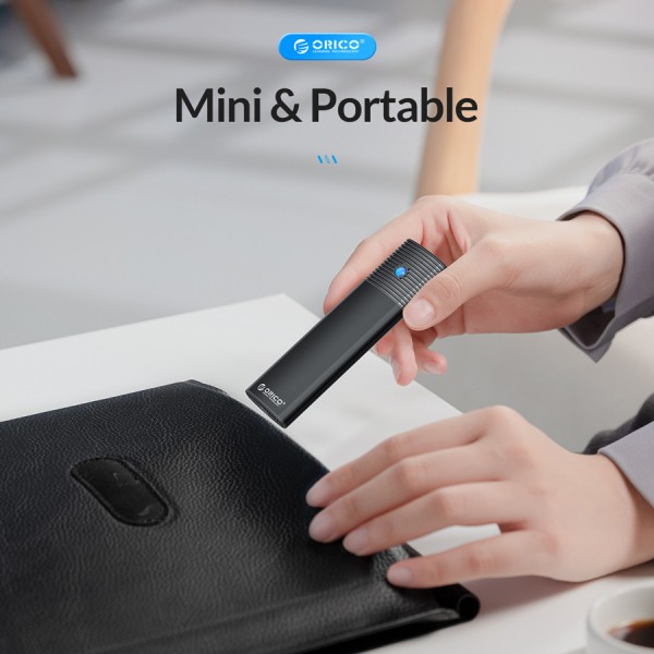 ORICO θήκη για M.2 SATA SSD PWM2, 5Gbps, μαύρη