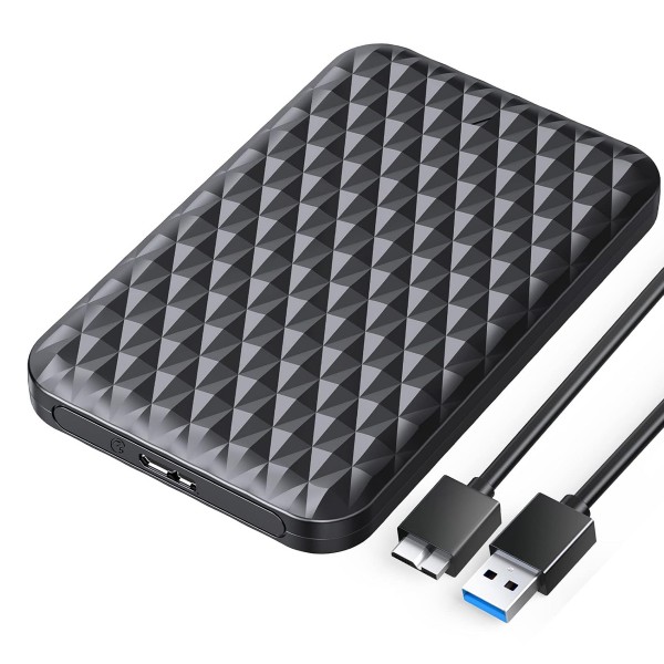 ORICO θήκη για 2.5" SATA HDD/SSD 2520U3-V1, 5Gbps, μαύρη - ORICO