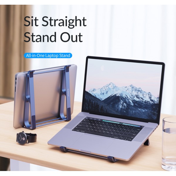 ORICO βάση για laptop MA15, 11-17.4", μεταλλική, γκρι - Βάσεις, Ψύξη & Αξεσουάρ