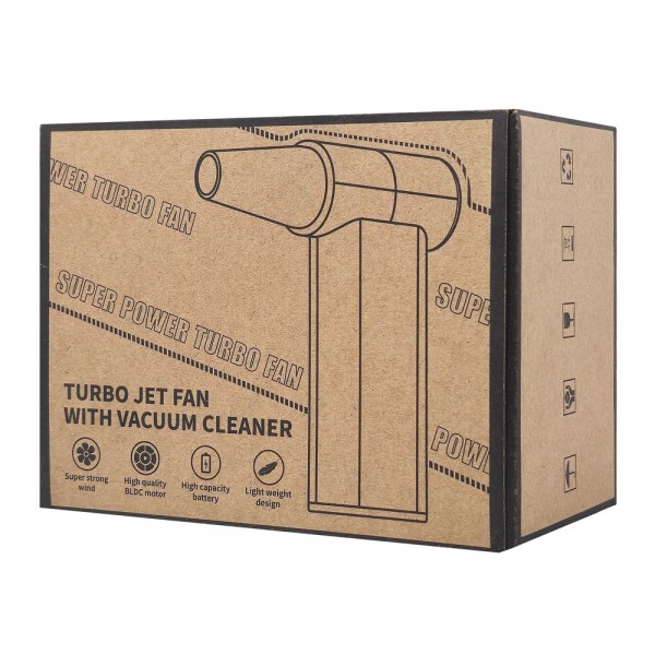 KINZIR 2 σε 1 σκουπάκι χειρός & air duster AD51, 180W, 4000mAh, μαύρο