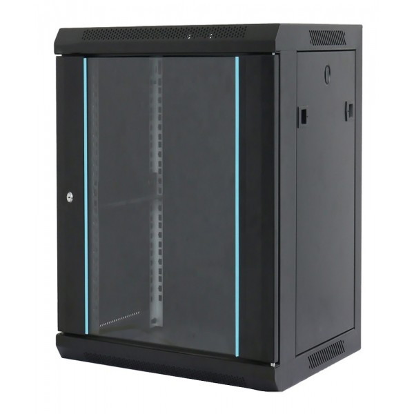 POWERTECH επιτοίχια καμπίνα rack 19" NETW-0035, 600 x 600 x 855mm, 15U - Εξοπλισμός IT