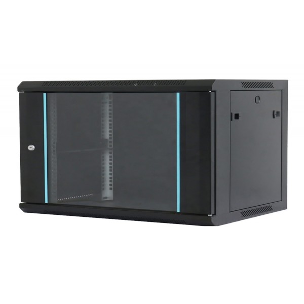 POWERTECH επιτοίχια καμπίνα rack 19" NETW-0036, 600 x 450 x 370mm, 6U - Εξοπλισμός IT