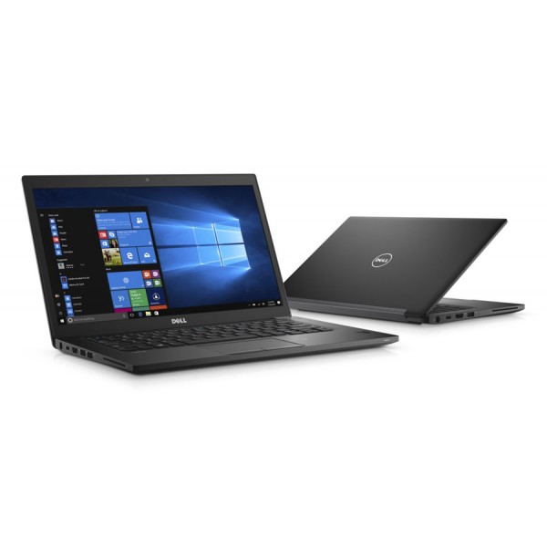 DELL Laptop Latitude 7480, Refurbished Grade B, i5-6360U, 8/256GB M.2, 14", Cam, Iris Graphics 540, FreeDOS - Refurbished Laptops