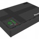 POWERTECH mini DC UPS PT-1434, 18W, 10400mAh, 3x DC, USB/LAN/POE, μαύρο