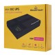 POWERTECH mini DC UPS PT-1434, 18W, 10400mAh, 3x DC, USB/LAN/POE, μαύρο