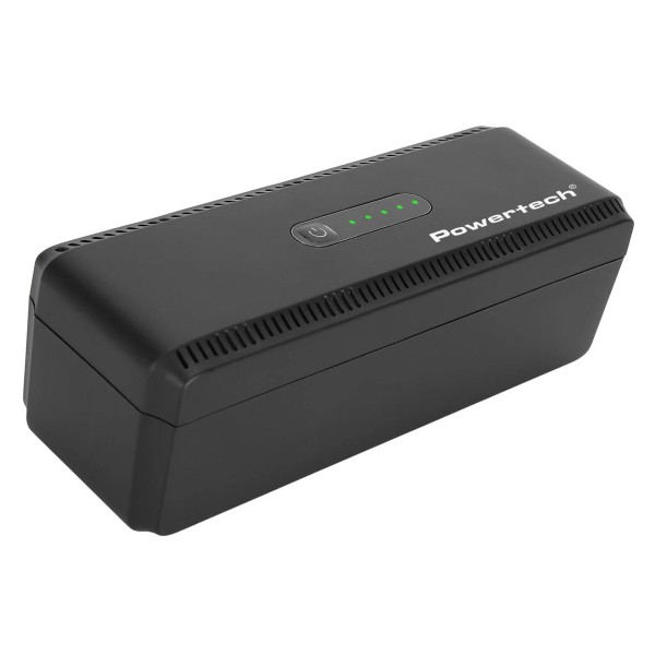 POWERTECH mini DC UPS PT-1436, 18W, 8800mAh, 3x DC, USB/USB-C/LAN/POE, μαύρο - UPS - Σταθεροποιητές